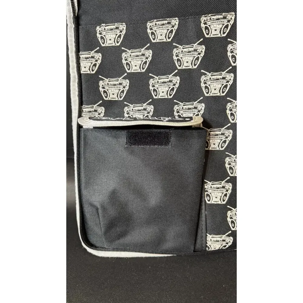 Rare Zildijan Trav2 Travis Barker Boom Box Drumstick Bag + 6 Sticks